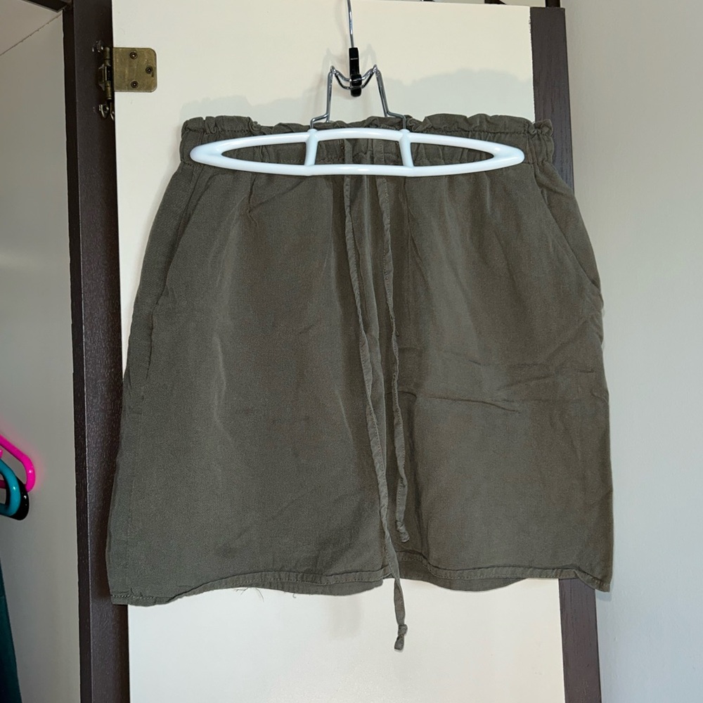Army Green Skirt